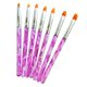 thumbnail image 1 of FULINJOY 7 PCS UV Gel Nail Brush Puntas de uñas acrílicas Builder Brush Pen Drawing Brushes Pen Tool Set, 1 of 5