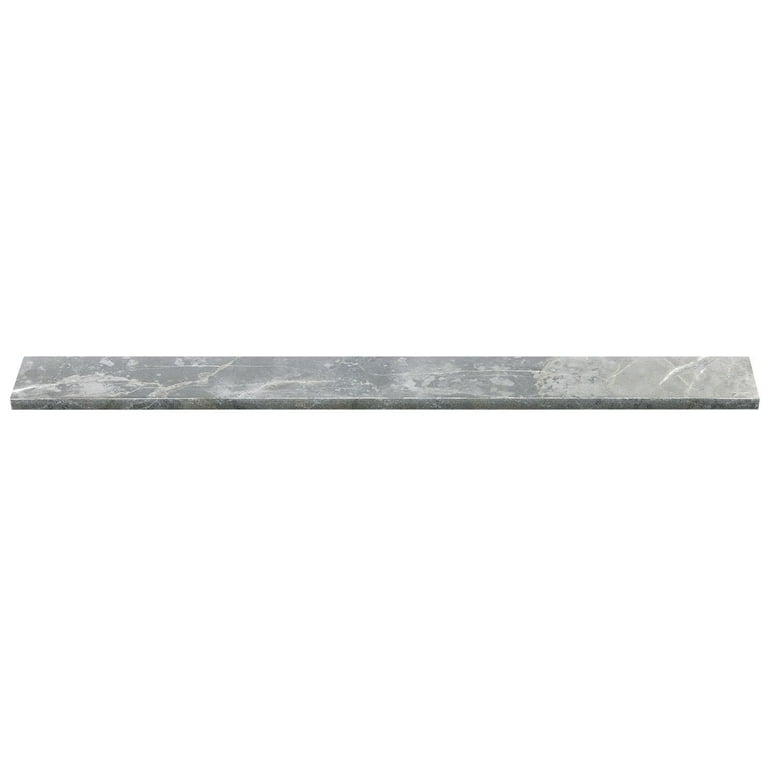 Bond Tile Elegant Bianco 3 in. x 24 in. Matte Porcelain Bullnose Tile Bond Tile Elegant Bianco 3 in. x 24 in. Matte Porcelain Bullnose Tile