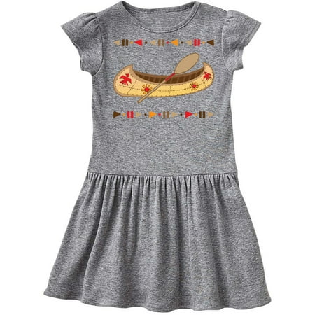 

Inktastic Boating Kids Tribal Canoe Gift Toddler Girl Dress