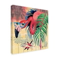 thumbnail image 2 of Trademark Fine Art 'Cool Flamingoes' Canvas Art by James Mazzotta, 2 of 3