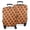 Orange Bigfoot And, variant on Pink Cow Cherry Pattern Luggage Cover Fashion Suitcase Cover Baggage Covers Fit 25-28 Inch Luggage (Go Travel)