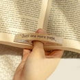 thumbnail image 2 of Thumb Book Page Holder for Reading Lovers Wooden Cute Cat Thumb Bookmark Book Opener Finger Page Holder Book Accessories, 2 of 7