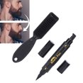 thumbnail image 4 of Relleno De Lápiz Para Barba, Bolígrafo Para Barba Suave No Irritante De Doble Cabeza Para Viajes A Casa Para Peluquería ANGGREK BJ1413, 4 of 8