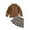 Coffee, variant on Toddler Baby Girl Fall Winter Skirt Set Turtleneck Ribbed Long Sleeve T-Shirt Top and Plaid Skirts Dress 2Pcs Party Holiday Skirt Outfits