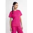 thumbnail image 5 of Gildan Women’s Crew Neck Scrub Top, 2-Way Stretch, Sizes XS-2XL, 5 of 11