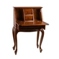thumbnail image 1 of International Caravan Windsor Small Secretary Desk in Walnut Stain, 1 of 3