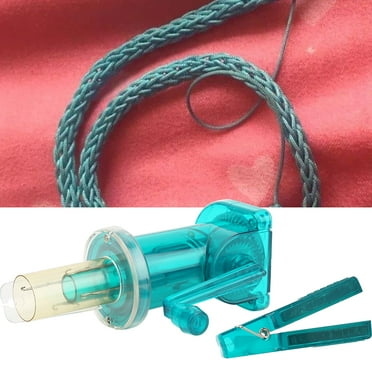 Knitting Machine, Hand Operated Knitting Machine, DIY Easy Weaver Knitter Household Mini Spool Knitter Sweater Bracelet Weave Sewing Tool for Sweaters BraceletKnitting Looms & Boards