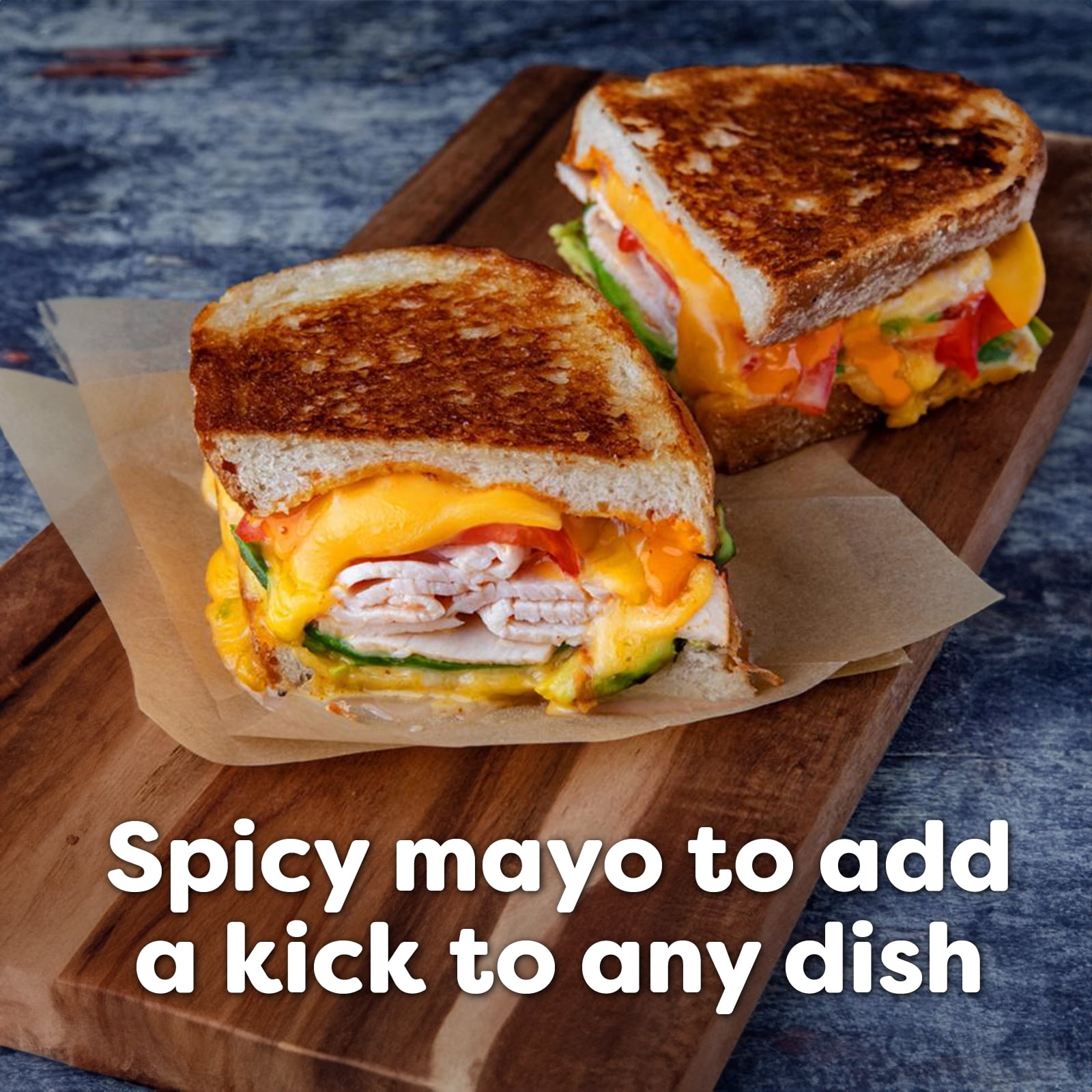 Hellmann's Spicy Mayonnaise, Sandwich Spread and Condiment, 1 Gallon, 128 oz