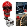 thumbnail image 3 of Skull Steering Wheel Knob Resin Turn Knob Spinner Booster for Cars Trucks Boats, 3 of 7