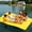 Yellow-12 FTx 6 FT, variant on 18/12/10/8/6 FT Lily Pad - Water Floating Mat - Lake Floating Mat, Triple-Layer Tear-Resistant XPE Foam, Suitable for Beaches, Oceans, and Pools. (10 FT x 6 FT)