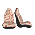 thumbnail image 3 of Yiaed Strawberries Print Car Seat Covers,Universal Auto Seats Protector Fits for Car,SUV Sedan,Truck,Automotive Seat Covers & Accessories-2 PCS, 3 of 9