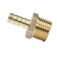 thumbnail image 4 of U.S. Solid 3/8 in Barb x 1/2 in MNPT Brass Fitting Hose Adapter, 4 of 5