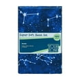thumbnail image 4 of Your Zone 3-Piece Kids Soft Microfiber Sheet Set, Navy Blue Stars, Twin, 4 of 13