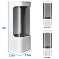 thumbnail image 2 of Dispensador de vasos IWNTWY tipo tirador para vasos de 90 ml a 150 ml, montaje en pared, 2 of 9