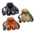 thumbnail image 3 of 4PCS Large Grip Octopus Clip Spider Hair Claw Octopus Jaw Hair Claw Clips for Thick Hair, 3 of 8