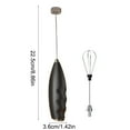 thumbnail image 3 of Professional Coffee Frother with 2 Interchangeable Heads - Stainless Steel Handheld Mixer for Lattes, Hot Chocolate and Baking - Ergonomic Kitchen Gadget, 3 of 6