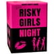 thumbnail image 1 of Risky Girls Night - Divertido juego de fiesta para noches de damas: 150 preguntas picantes y divertidos desafíos Juegos para beber - Regalos para despedidas de soltera antes de las fiestas de cumpleañ, 1 of 5