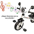 thumbnail image 3 of Triciclo Infantil con Luz y Sonido, 3 a 5 Años -Blanco, 3 of 8