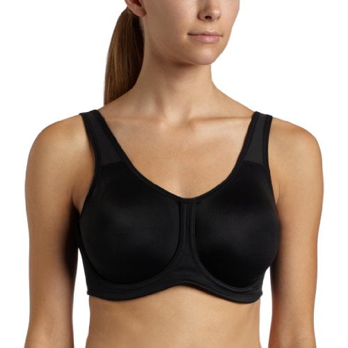 Wacoal Women's Underwire Sport Bra, Black, 32H