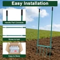 thumbnail image 5 of Broad Fork Garden Tool - 5 Tines Heavy Duty Broadfork for Digging, Cultivating & Loosening Soil, Ergonomic U-Shaped Design Hand Tiller for Gardening & Farming, 5 of 7