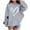 Gray, variant on Lightweight Hoodies Valentines Day Heart Print Hooded Girls Long Sleeve Pullover Sweatshirt Kids Oversized Hoodies Tops Cotton Sweatshirts for Girl Gray 4Y