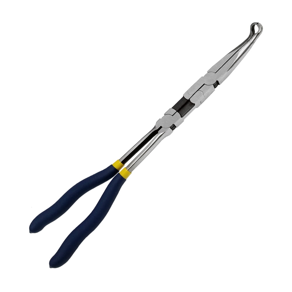 Long Reach XL Dual Pivot Ring Nose Pliers, 5 16 by Zenith Industries
