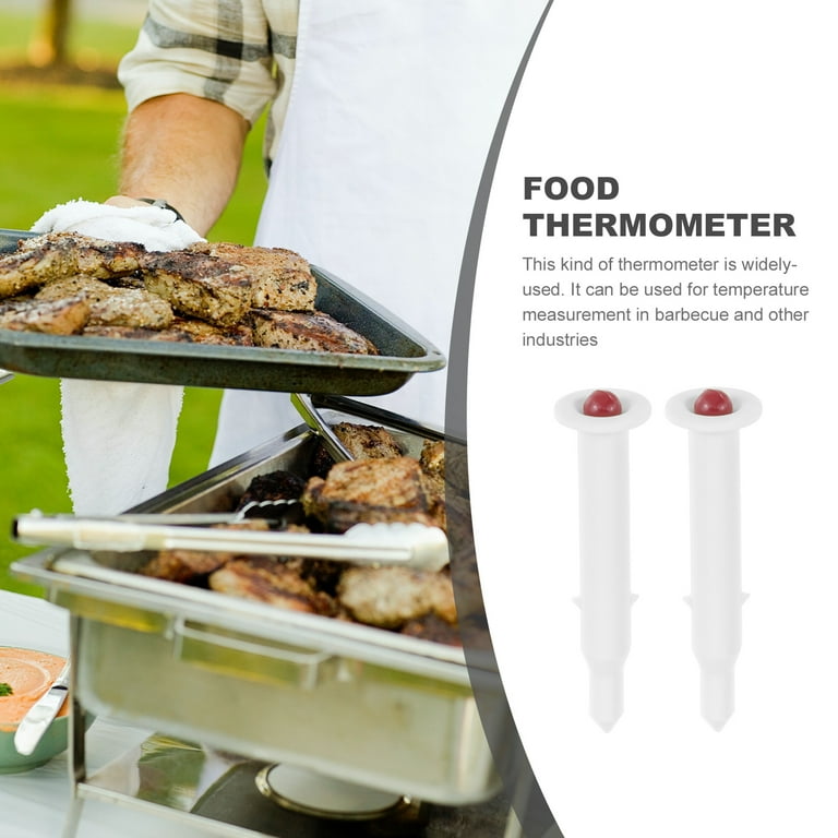 20 Pack Disposable Pop-Up Poultry Thermometers - 45x10mm Turkey Chicken Beef Temperature Indicator For Oven Cooking 8 thumbnail image