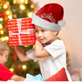 thumbnail image 5 of Christmas Plush Crown Hat Decorations, Christmas Princess Crown Christmas Hats, Family Christmas Clothing Gifts Hats Headwear(11.8×17.7 in), 5 of 7