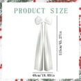 thumbnail image 3 of Clode Extra Large Christmas Satin Bows Christmas Tree Topper Decorations Giant Xmas Tree Toppers Bows for Home Wreath Wall Holiday Birthday Wedding Engagement Decor, 3 of 9