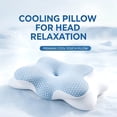 thumbnail image 6 of Butterfly Cervical Pillow, Honeycomb Breathable Cotton Pillow, Cool & Supportive for All Sleep Positions, 6 of 7