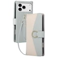 thumbnail image 1 of Case For IPhone 17 Pro Max/17 Pro/17 Air/17, PU Leather Shell With Adjustable Detachable Lanyard Card Slot Kickstand Cover, 1 of 7