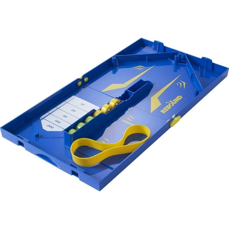Travel Rebound Portable Kids Game for Camping and Game Night, Fling Your Pucks to Score