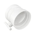 thumbnail image 3 of PVC Manual Air Volume Control Valve Air Duct Volume Controller For Ventilation Pipe Valve Switch Air Regulating Valve 75mm-250mm, 3 of 9