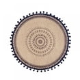 thumbnail image 3 of Hand-woven Coaster Ins Placemat Cotton And Linen Dining Table Insulation Pad Shooting Props Home Retro Jute Decorative Mat, 3 of 3