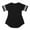 Black, variant on Women's Crew Neck Relax Shirts Dry Fit Moisture Short Sleeve Mesh Athletic T-Shirts For Daily Work Home Shopping Beach Gym Running