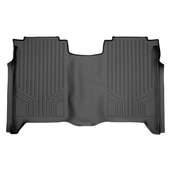SMARTLINER 2nd Row Custom Fit Floor Liners Compatible with 2004 - 2007 Nissan Titan Crew Cab (Gasoline | Carpet)