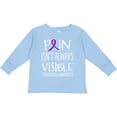thumbnail image 3 of Inktastic Fibromyalgia Awareness Pain Isn't Always Visible Boys or Girls Long Sleeve Toddler T-Shirt, 3 of 5