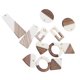 thumbnail image 1 of Wood Earring Blanks, DIY Making 12 Pcs Environmentally Friendly Hole Design Wood Earrings  For Crafts For Art Project ANGGREK Resin Jewelry Making Supplies, 1 of 8