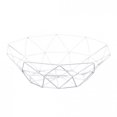 thumbnail image 4 of Fruit and Vegetable Baskets for Kitchen Geometric Fruit Vegetable Wire Basket Metal Bowl Kitchen Storage Desktop Display Fruit Basket for Kitchen Countertop Black Wire Baskets for Storage, 4 of 9