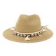 thumbnail image 1 of Minnieouse Sombrero de vaquero de paja para hombre y mujer, gorras de playa, parasol Natural, Protector de cabeza, sombreros de protección solar de ala Sombreros Caqui Minnieouse AP012362-01, 1 of 6