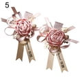 thumbnail image 2 of 2Pcs/Set Chinese Wedding Corsages Romantic Bow Decor Alloy Traditional Bride Groom Brooches Pin for Wedding Engagement A, 2 of 6