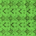 thumbnail image 1 of Ahgly Company Indoor Square Abstract Green Modern Area Rugs, 3' Square, 1 of 4