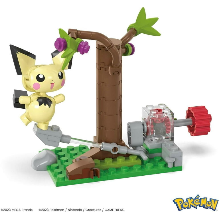 Pokemon Pichu's Forest Forage Mega Construx 84 Pcs Building