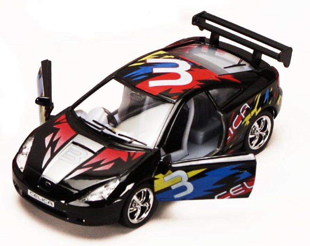 Toyota Celica, Silver - Kinsmart 5038D - 1/34 Scale Diecast Model