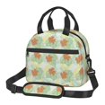 thumbnail image 1 of Disketp Tropical Flowers Lonchera Térmica para Mujer y Hombre, Bolsa de Almuerzo Reutilizable e Impermeable para Trabajo, Viajes y Picnic, 1 of 7