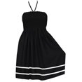 thumbnail image 5 of HAPPY BAY Women's Beach Summer Tube Top Clubwear Flowy Evening Dress Strapless Dresses for Women One Size Black, White Lace, 5 of 5