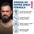 thumbnail image 6 of Mace Brand PepperGuard Pepper Spray - Pink - Police Strength OC Pepper Formula, UV Detection Dye, 6 of 11