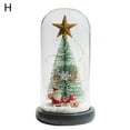 thumbnail image 2 of LED Decorative Lamp Luminous Christmas Tree Glass Cover Night Light Desktop Decoration Gifts for Showcase, 2 of 8