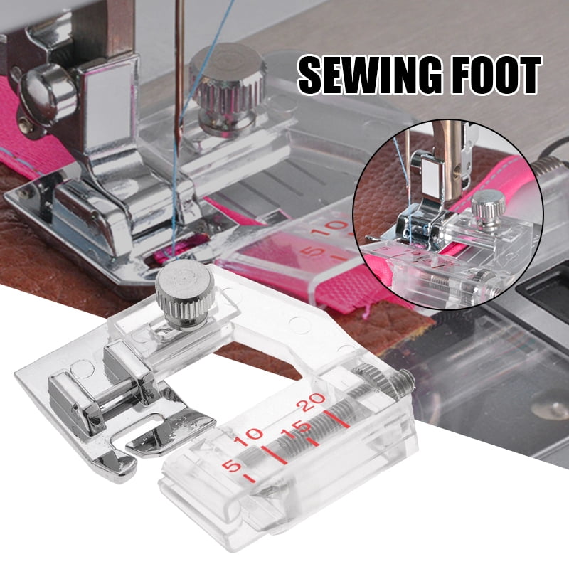 Adjustable Bias Tape Binding Foot for Sewing Machine 5mm To 20mm Tape Binding Sewing Machine