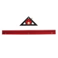 thumbnail image 2 of Aluminum Alloy Hole Ruler, Clear Scale Woodworking Hole Ruler  Accurate Angles 360 Degree Rotating  for Industrial Use, 2 of 8
